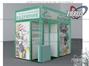 Проект выставочного стенда постоянного клиента ГК РАЗУМНИК,15кв.м, реализованный Zirrus  на выставке  Книги России-2011